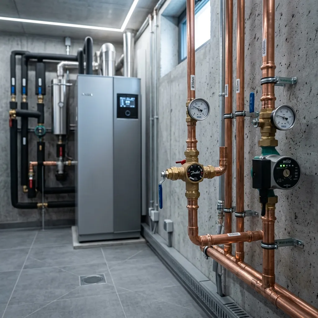 Hintergrund Sanitär & Heizung